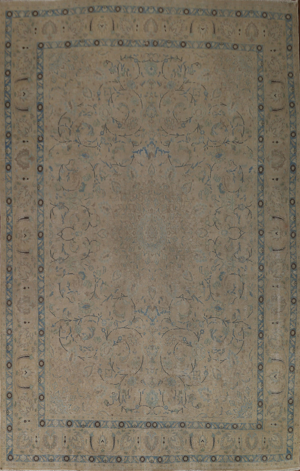 Traditional Kashmar Persian Area Rug 10x13