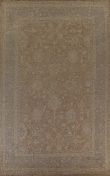 Vegetable Dye Oushak Oriental Area Rug 10x13