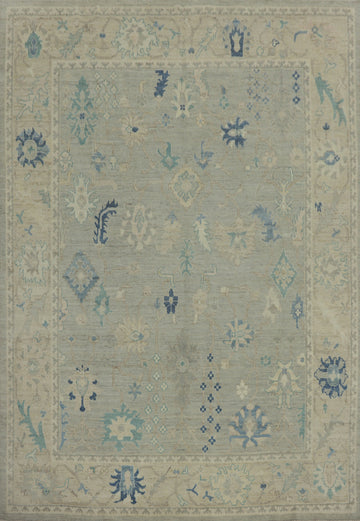 Vegetable Dye Oushak Oriental Area Rug 8x10