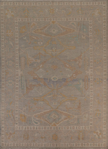 Vegetable Dye Oushak Oriental Area Rug 8x10