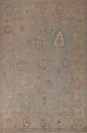 Vegetable Dye Oushak Oriental Area Rug 8x10