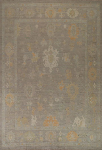 Vegetable Dye Oushak Oriental Area Rug 8x10