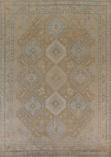 Vegetable Dye Oushak Oriental Area Rug 8x10