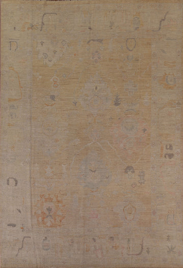 Handmade Oushak Vegetable Dye Area Rug 8x10