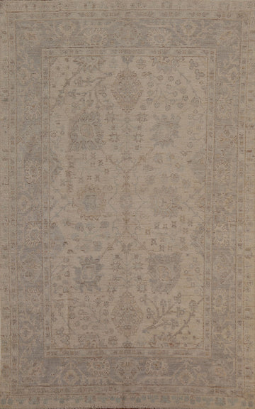 Vegetable Dye Oushak Oriental Area Rug 6x9