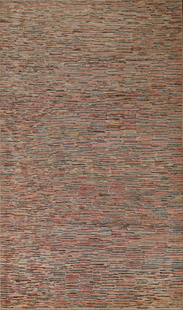 Striped Gabbeh Kashkoli Wool Area Rug 6x10
