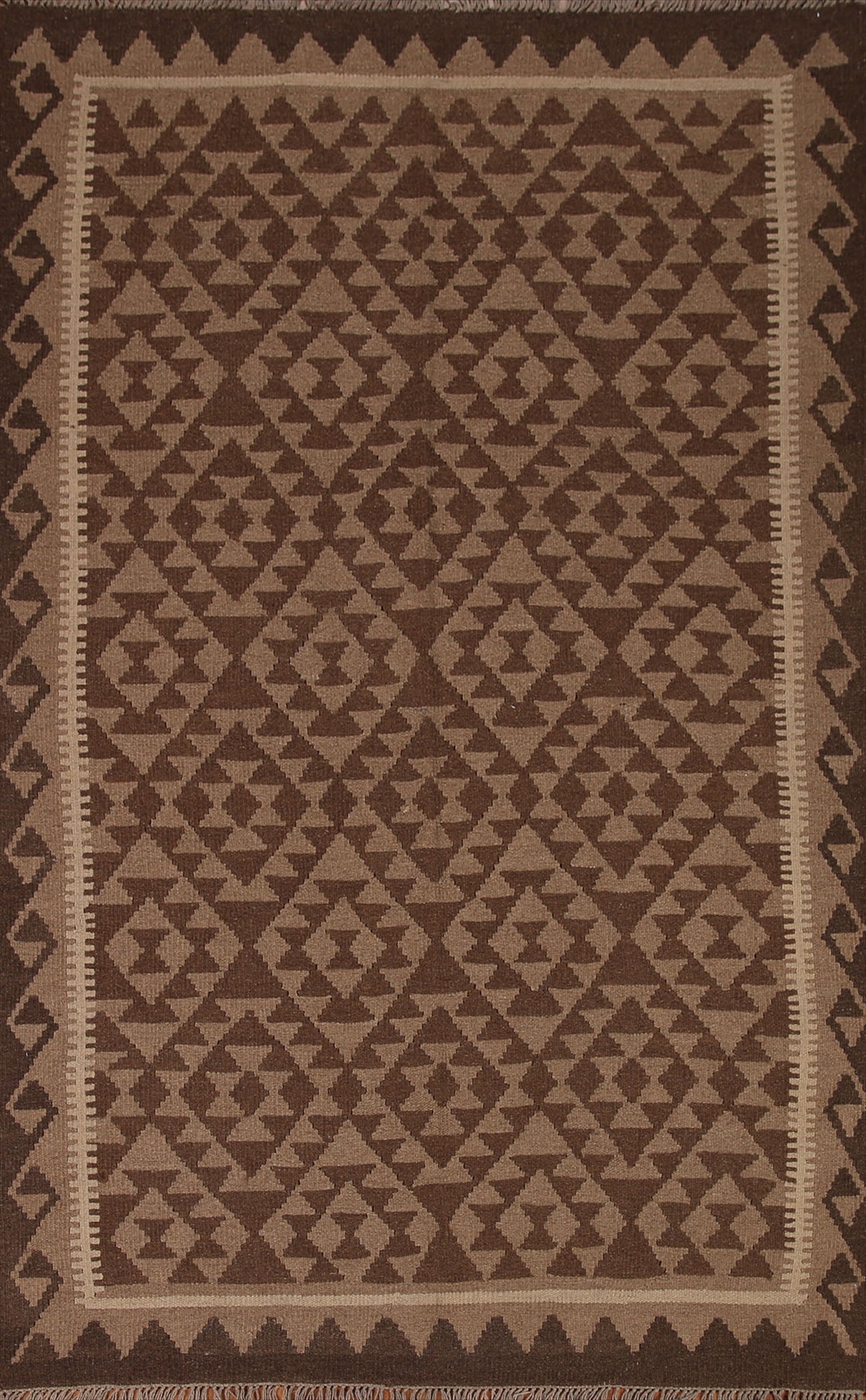 Geometric Kilim Oriental Area Rug 5x8