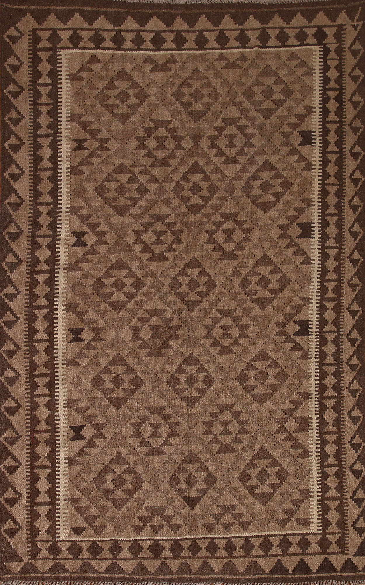 Geometric Kilim Oriental Area Rug 5x8