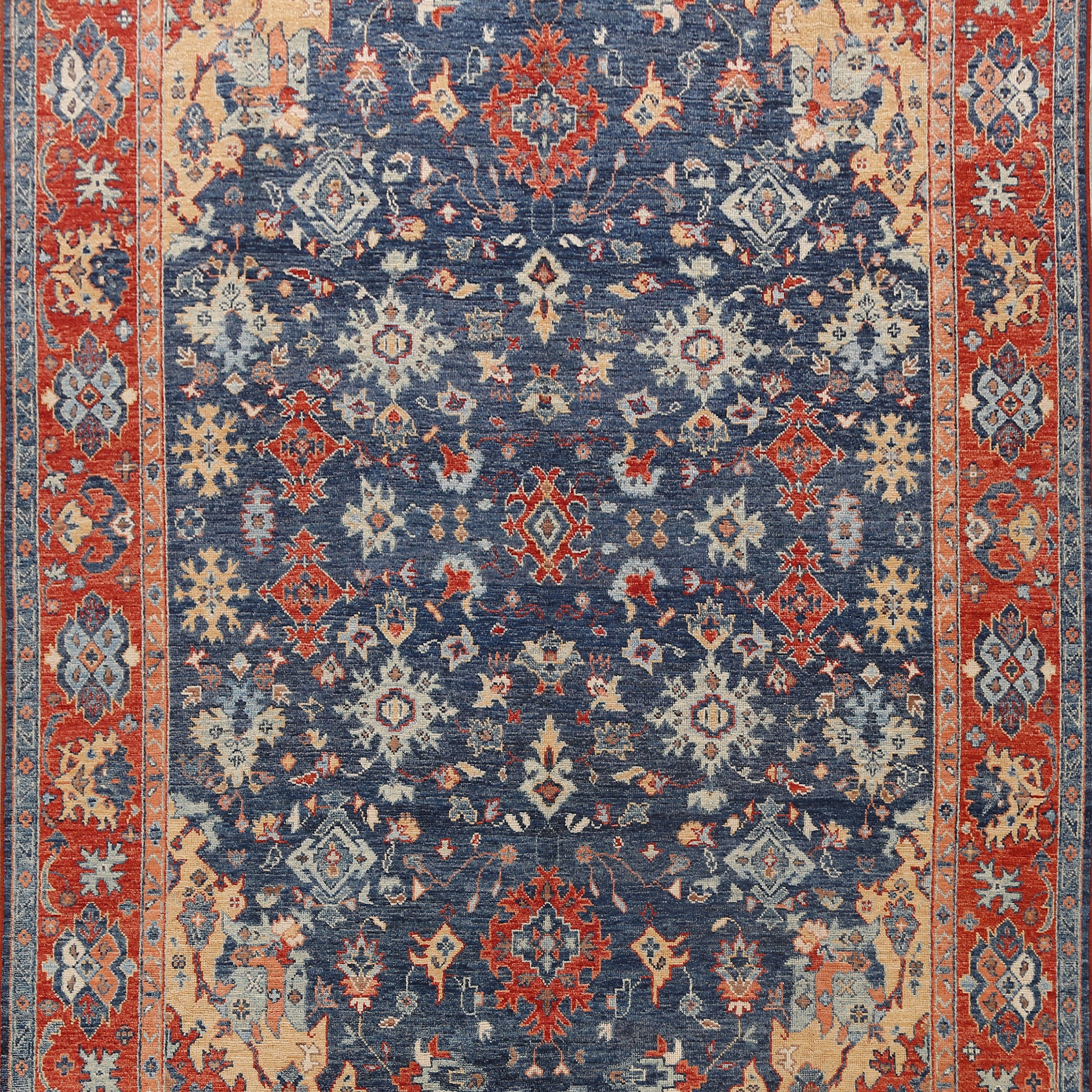 100% Vegetable Dye Khotan Oriental Area Rug 9x10